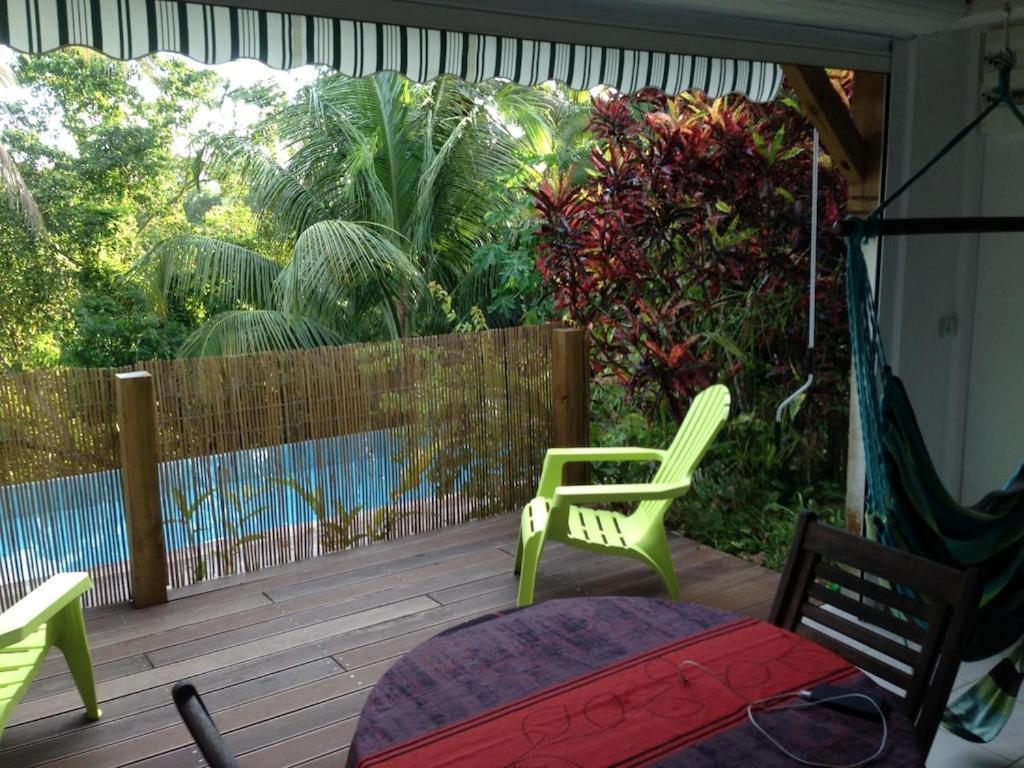 Confortable T1 Le Gosier, Wi-Fi, Piscine Dans Gite Le Gosier  Bagian luar foto